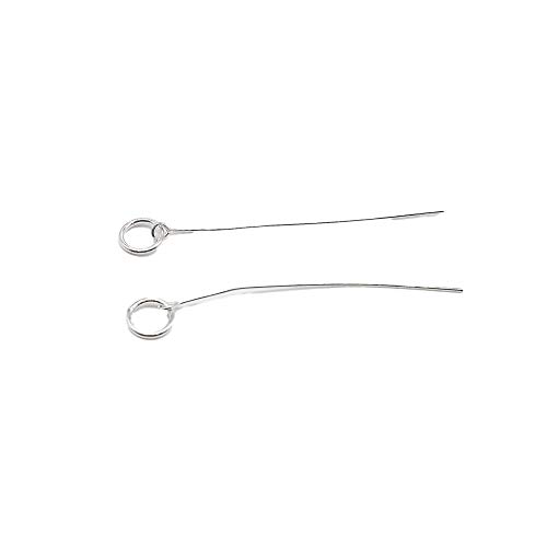 Anneaux en argent 925 avec bélière pour la création de bijoux DIY chic