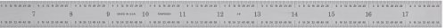 Fowler 52-295-018 Flexible Steel Rule, 18" Length, 3/4" Width, 0.020" Thickness, 4R Graduation image 5
