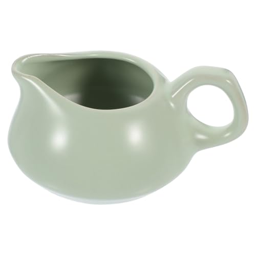 Veemoon Versatile Sauce Pitcher Ceramic Milk Jug Sauce Jug for Gravy Serving Condiment Bowl Tea Pot