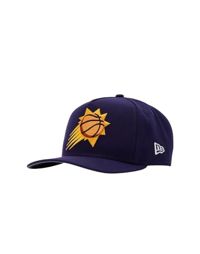 New Era NBA 9Fifty A-Frame Snapback Hat (US, Alpha, One Size, Purple, Phoenix Suns)