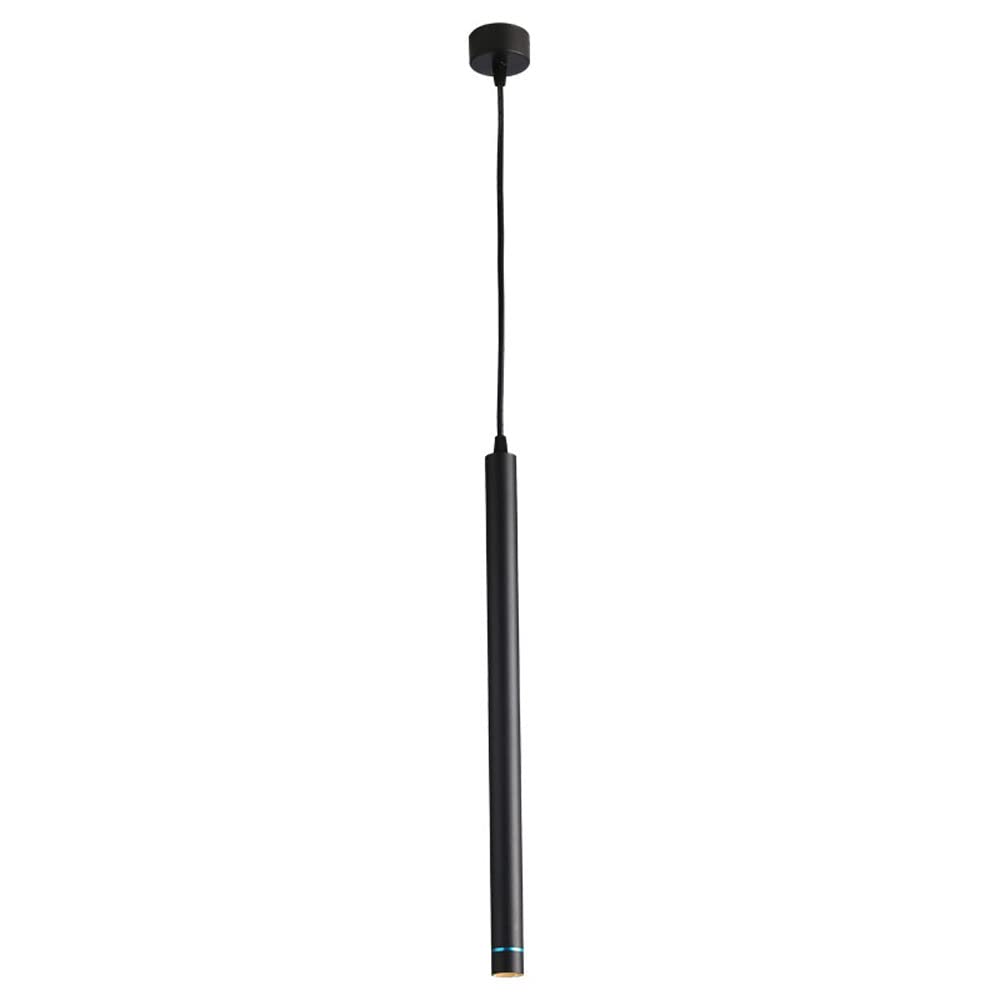 Lámpara colgante de flauta de 23,6 pulgadas LED moderna lineal para techo