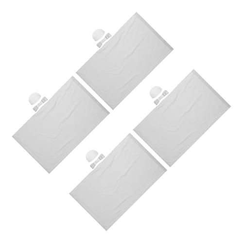Conjunto de oración portátil y cómodo blanco XL con toalla incluida