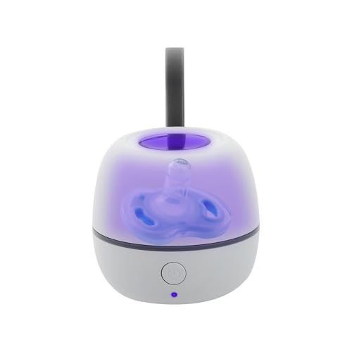 Image of UV Pacifier Case On The Go Portable UV Pacifier Cleaner – Compact Design for Home and Travel, Easy to Keep Baby Items Clean