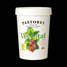 (Pack 4x500g) PASTORET VEGETAL Especialidad a base de almendra de Mallorca SABORES VARIADOS (REFRIGERADO) (Fresa)
