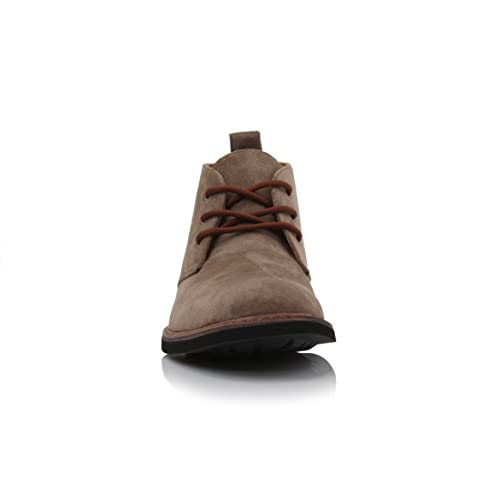 Ferro Aldo Mens Casual Mid-Top Desert Chukka Ankle Boots3