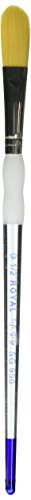 Royal Brush Sg950-1/2In. 1/2" Soft-Grip Oval Wash Paintbrush, Gold #TOP18
