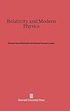 Relativity and Modern Physics