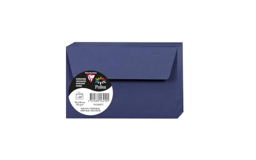Clairefontaine 5641C - Packung mit 20 Umschläge Pollen, 90 x...