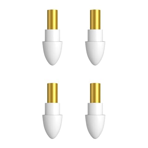 FOJOJO Pen Tips for Stylus Pen, Replacement White Stylus Pen Pencil Tips-New Screwed Version(4 pcs) Cover