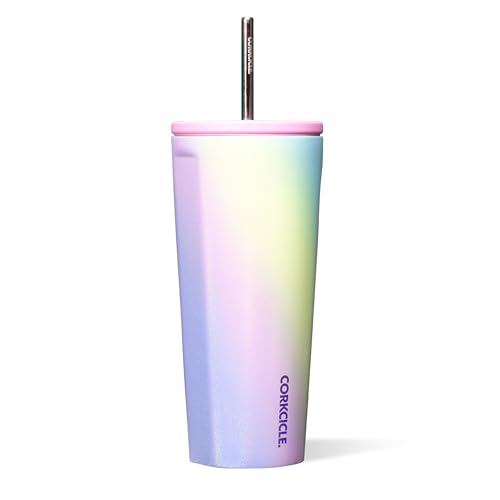 Gobelet isotherme avec couvercle et paille Corkcicle bouteille réutilisable 600ml - 2