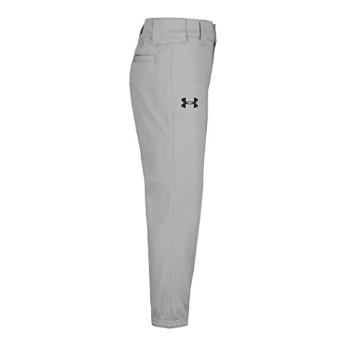 Under Armour boys Baseball Pant With Belt Loop & Snap Closure, Comfortable & Durable for Game Day Baseball Pant