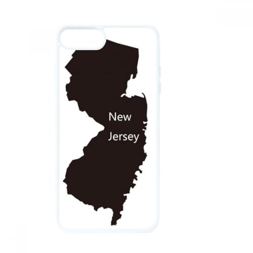 Coque iPhone SE 2 antichoc motif New Jersey fond blanc