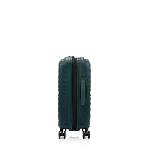 Image of Samsonite Octolite Neo Expandable 55 Cms Small Cabin Polypropylene Hard Sided 8 Wheel Spinner Luggage /Suitcase /Trolley Bag (Green)-10 Year Global Warranty