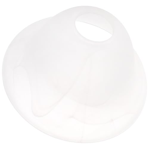 jojofuny Pantalla de lámpara de cristal esmerilado E27, cubierta decorativa de luz de techo para colgante, pared, mesa, lámparas de pie, ideal para el hogar, balcón, iluminación de jardín