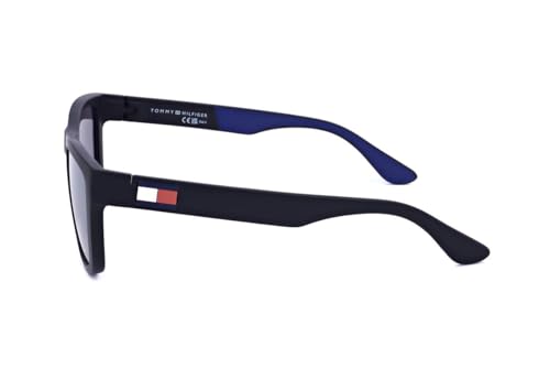 Tommy Hilfiger Men's TH1557/S Rectangular Sunglasses, MTT BLACK, 54 mm3