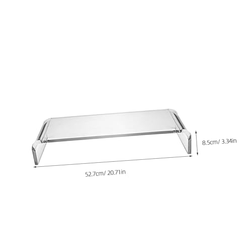 Support de moniteur acrylique pour corriger la posture au bureau