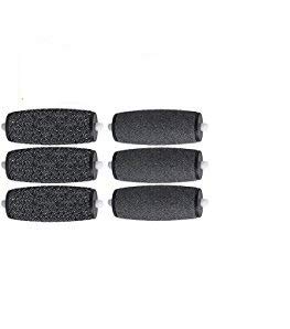 6 PACK Callus Remover Roller,Amope Pedi Perfect Refills,Replacement Amope Roller for Amope Pedi Perfect Electronic Foot File Refill -3 Extra Coarse & 3 Regular Coarse