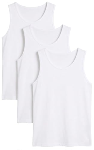 Camisetas sin mangas hombre para running y entrenamiento diario pack de 3 chalecos deportivos