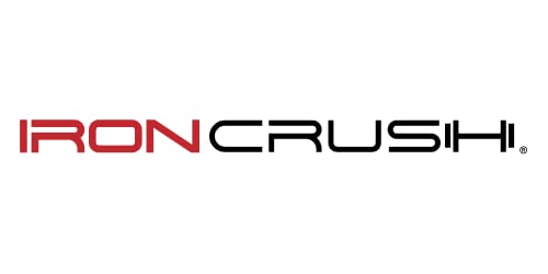 Iron Crush Hex Dumbbells - Heavy Duty Pvc Coated Weights, Chrome-Plated Knurled Handles - Workout, Exercise, Lifting, Body Building Home Gym Training Gear - 3 Lb To 50Lb Options - Sold In Pairs #TOP6