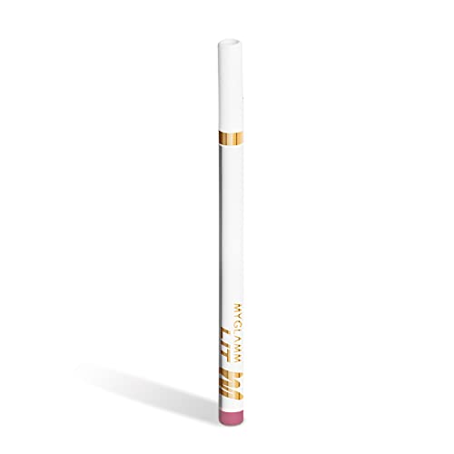 MyGlamm LIT Matte Lipliner Pencil-Sass (Pink)-1.14 Gm | 5HR Feather-Proof | With Vegetable Wax | Highly-pigmented Lip Liner For Rs. 212 @ 52 %