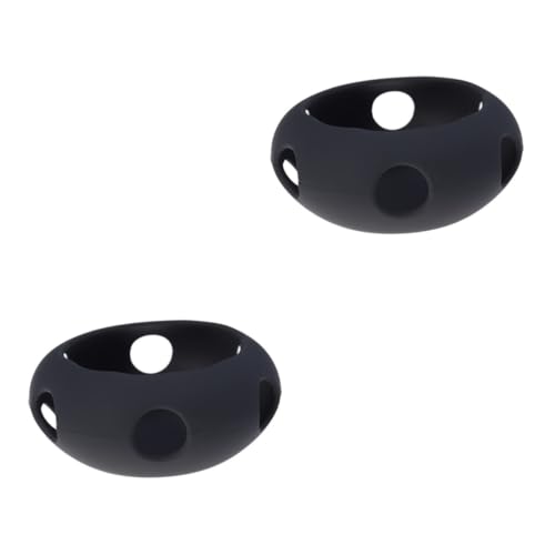 Mini étui en silicone noir UKCOCO antichoc et robuste pour la protection d'accessoires