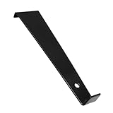 12 inch Pull Bar for Laminate Wood Flooring,Laminate Flooring Installation Tools,Thickened, 4mm Thickness, High-Strength Hot-Rolled Steel, with Reinforced Tensile Section,Black