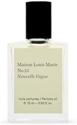 Maison Louis Marie - No.13 Nouvelle Vague Natural Roll-On Perfume Oil | Luxury Clean Beauty + Non-Toxic Fragrance (0.5 fl oz | 15 ml)