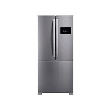 Geladeira French Door 3 Portas Inox Design e Tecnologia Premium Brastemp - BRO85MK 220v