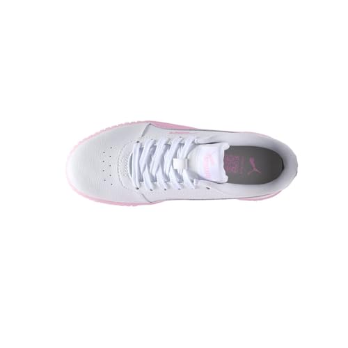 PUMA Kids Girls Carina 2.0 Jelly Bean Lace Up Sneakers Shoes Casual - White4