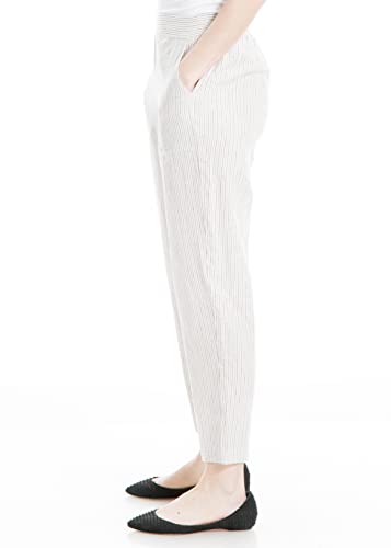 Max Studio Women's Yarn Dye Stripe Pants2