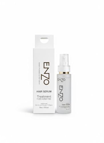 Gleam & Grace Professional Hair Serum with Keratin & Collagen, 100ml, Deep Nourishing & Repairing Treatment for Damaged Hair (1, 100, Millilitres)