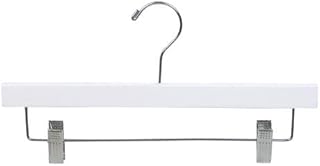 Only Hangers White Wooden Pant/Skirt Hanger (Pack of 25)