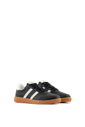 Armani Exchange Women's Berlin, Double Band Logo Sneaker2