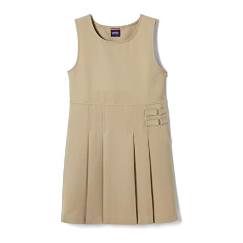 French Toast Double Buckle Jumper Dress Cover