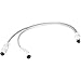 Black Box Corporation Mini DIN Y-Cable 6-PIN Female/Male/Female