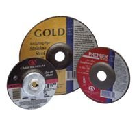 Premier Red Zirconia Alumina, 3 in Dia, 1/8 in Thick, 24 Grit Zirconia Alumina - 1 Each