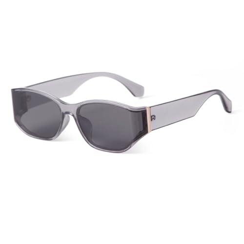 Lunettes de soleil œil de chat vintage avec rivets pour femme aux verres marron style rétro
