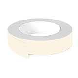 cyclingcolors 1x Kantenumleimer Kantenband aus ABS ohne kleber 23 mm x 5 m Dicke 0,8 mm Regal Möbelplatte Arbeitsplatte Holzlaminat, Gebrochenes Weiß matt