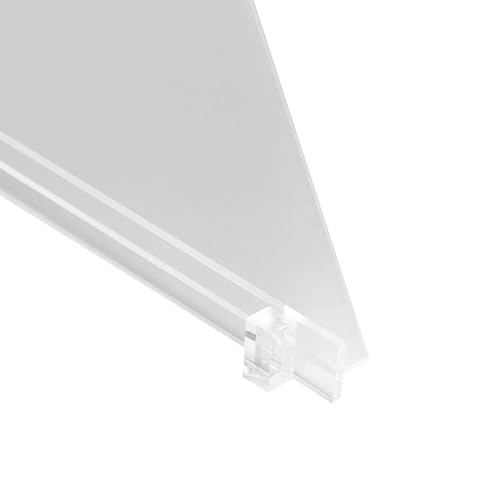 Separador universal para balcão de saladas de plexiglas GN 540 x 220 x 5 mm