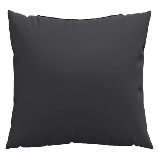 vidaXL Cuscini per Divano 4 pz Neri 60x60 cm in Tessuto