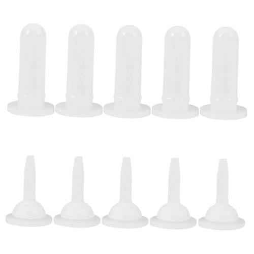 GRIRIW Pcs Kitten Feeding Nipples Silicone Kitten Bottle Nipples for Pet Milk Bottle Easy Install Feeding Tool