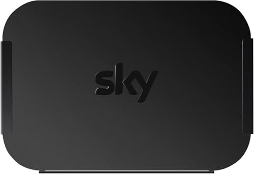 Support mural pour Sky Q Mini Box fixation métallique noire TV