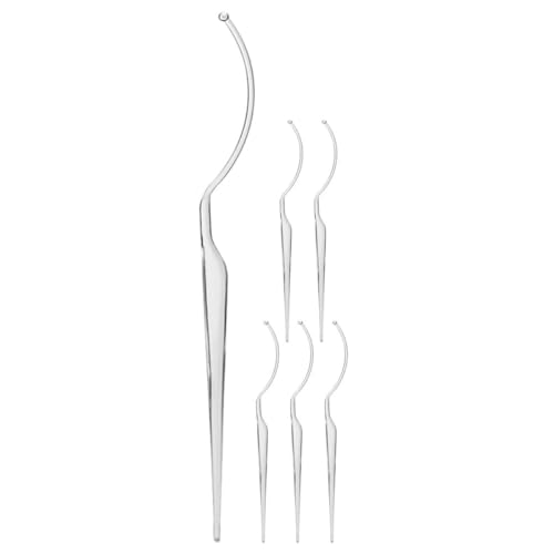 Gatuida Soporte Acrílico Portátil para Pestañas Postizas Varillas Exhibidoras Transparentes 6 Piezas Herramienta Compacta para Organizar y Mostrar Pestañas en Tocador de Maquillaje