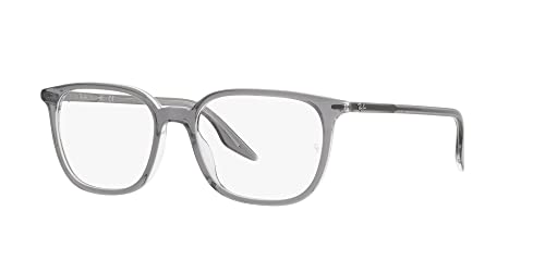 Image of Ray-Ban unisex-adult Rx5406f Low Bridge Fit Square Prescription Eyewear Frames
