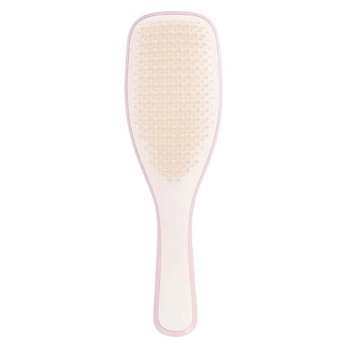 Tangle Teezer - Escova de cabelo desembaraçadora The Wet Detangler para texturas finas e frágeis. Ideal para o uso em cabelos molhados. Cor: Rosa