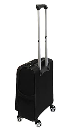 Luggage Set, Extremely Lightweight, Spinner Wheels, Expandable, 20 ", 24" and 28", 3 Piece Set. Carry On Size Included (Black)2