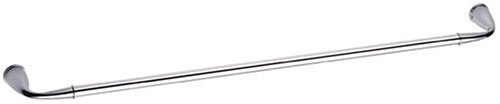DANZE D441422BN Plymouth 24" Towel Bar Brushed Nickel, 3 3/8" W x 28 1/2" D x 3" H