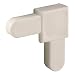 Prime-Line PL 14336 White Plastic, Mobile Home Screen Frame Corner, 1/4" x 5/8",(Pack of 20)