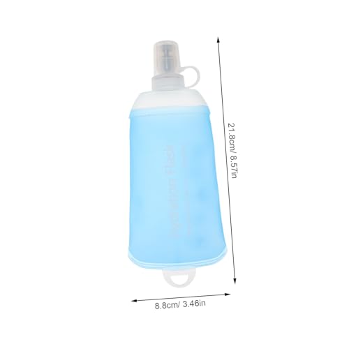 Bouteille d'eau pour courir légère et pliable pour le jogging