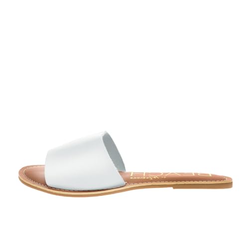Image of BEACH by Matisse Womens Cabana Slide Casual Sandals Casual - White